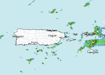 Imagen del radar. (Foto: SNM)